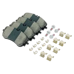 Bremtec Brake Upgrade For Volkswagen Amarok V6 2017 - 2022 Rear V6 Model Only