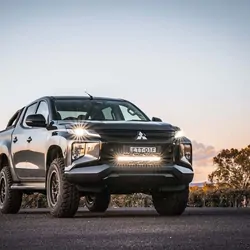 Behind-Grille Light Bar Mount - Mitsubishi MR Triton & QF Pajero Sport