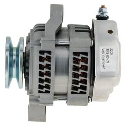 Alternator 12V 80A, Universal Apps, Single Wire, Self Exciting, Black Series, Natural Finish
