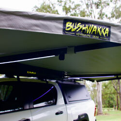Bushwakka 180 Awning - Grey Canvas Standard Lights