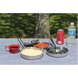 Wildtrak Stainless Steel 1 Person Mess Kit