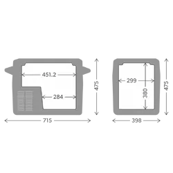 Dometic CFF 45-pack Portable fridge/freezer - 44l