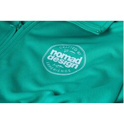 Nomad Design Collared Fishing Jersey Womens Classic Squid - Sea Green - 10