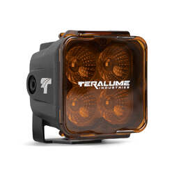 Charge 40w LED Work Light Cover - Clear Amber with Logo