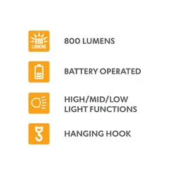 Explore Planet Earth 800 LED D Cell Lantern