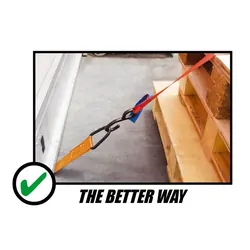 Cargo Mate Trayback Anchor Straps 270kg Lashing Capacity