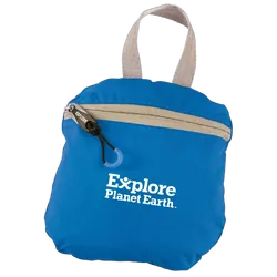 Explore Planet Earth Comet 18L Packable Backpack Blue