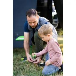 Not Lost Camprite Caravan Awning Privacy End Screen 4025mm X 1800mm Black