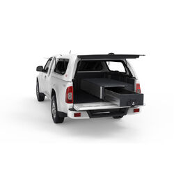 4WD Interiors Fixed Floor Drawer Isuzu D-Max Single Cab 12/2002-07/2012
