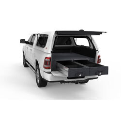 4WD Interiors Fixed Floor Drawers Ram 1500 Express Quad Cab 01/2018-Current