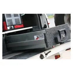 Drawers System To Suit Mitsubishi Pajero NM (Excludes Sport Model) 10 - On (With Sub Woofer) Fixed