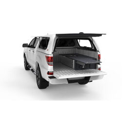 4WD Interiors Roller Floor Drawer Ford Ranger Px Mk2/Mk3 Dual Cab 07/2015-06/2022