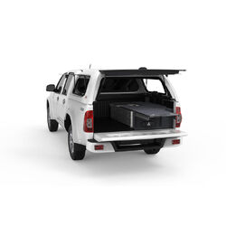 4WD Interiors Roller Floor Drawer Holden Rodeo Dual Cab 12/2002-07/2012