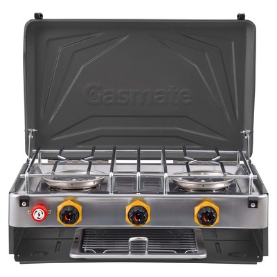 Gasmate Gasmate Turbo 2 Burner Lpg Stove & Grill