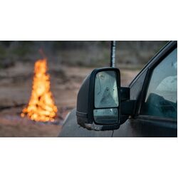 Clearview Next Gen Towing Mirror [BSM, Electric] to suit Mitsubishi Triton MV (2024-On)