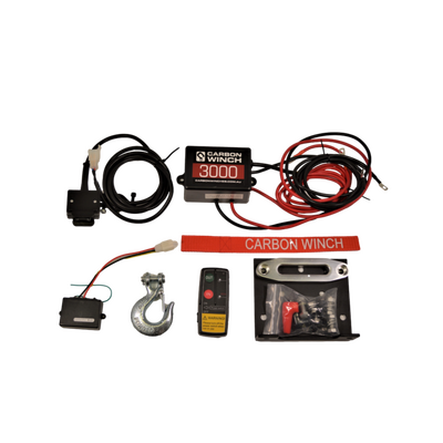 Carbon Offroad 3000lb ATV/Trailer Winch