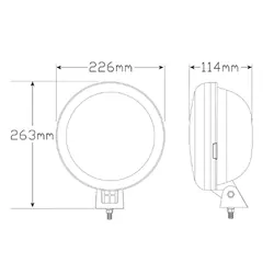 Driving Lamps DL226 (Twin Pack)