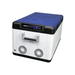 Evakool Down Under II 95L Dual Zone Fridge Freezer - Midnight Black