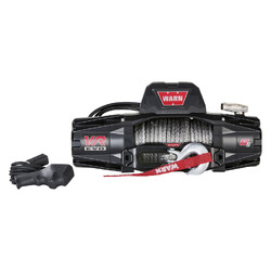 Warn 12V 8,000lb Recovery Winch with 27m Synthetic Rope w/ 2in1 Wireless Remote