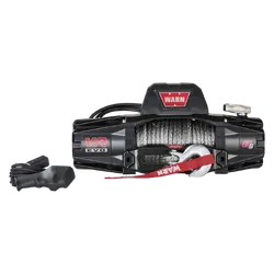 Warn 12V 8,000lb Recovery Winch with 27m Synthetic Rope w/ 2in1 Wireless Remote