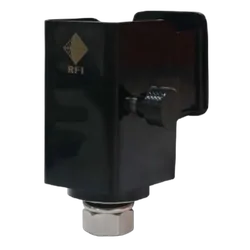 RFI Folding Bull Bar Bracket; Black Chrome