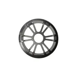 Fusion EL Series Accessory Grilles, 6.5" Classic Black Speaker Grilles (Pair)