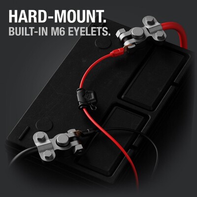 Noco GC001 X-Connect Micro Battery Clamps w/ M6 Eyelets