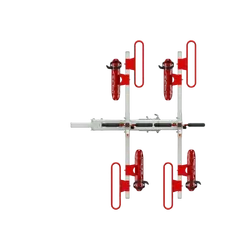 Gripsport GS4 4-Bike Tow Bar Bike Rack Extended Square Hitch