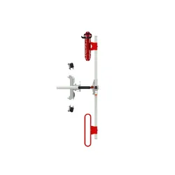 Gripsport Van-Rack 1-Bike Tilting + Quick Release Short Bolt-On Mount Kit