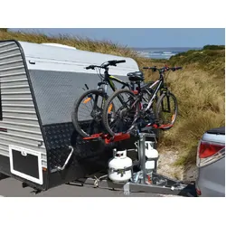 Gripsport Van-Rack 4-Bike Non-Tilting + Tall Bolt-On Kit