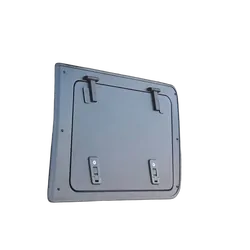 Front runner Gullwing Window / Right Hand Side Aluminium to suit Toyota Land Cruiser 76