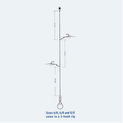BKK Hyper Flash A1 - 6/0 - Flying Fish - 2 x Octopus Beak Per Pack