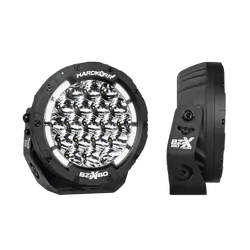 Hard Korr BZR-X Series 7" LED Driving Lights (Pair W/Harness)