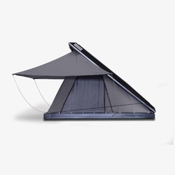 Hard Korr Single Lift Double Roof Top Tent - Grey