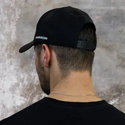 Baseball Cap Twill Snapback (Black)