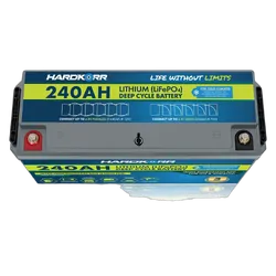Hardkorr 240Ah Cold Climate Lithium (LiFePO4) Deep Cycle Battery w/Bluetooth