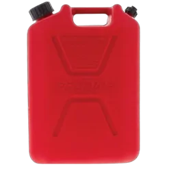 Hulk 4x4 Fast Flow Plastic Fuel Can 10Lt Unleaded Red