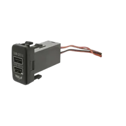 Dual Qc3 Usb Socket For Early Toyota For Blue