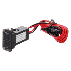 Hulk 4x4 Dual Battery Voltmeter Early To Suit Toyota Amber Led