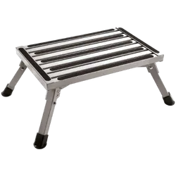 Hulk 4x4 Aluminum Folding Step 470 x 300 x 230mm Folds Flat