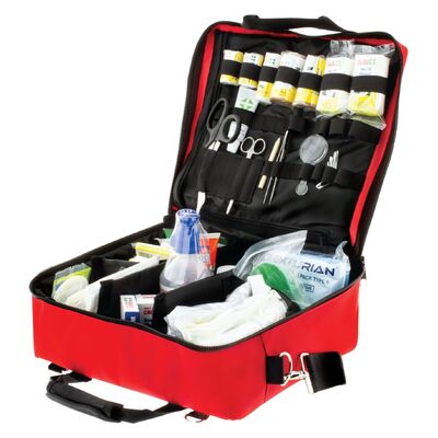 Hulk 4x4 4wd Adventurer First Aid Kit - Soft Durable Case - Red