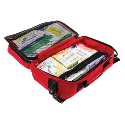 Hulk 4x4 Workplace First Aid Kit Wp1 Soft Red Durable Case