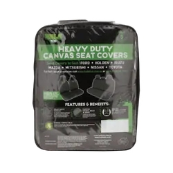 Hulk 4x4 Hd Canvas Seat Covers To Suit Toyota 70 Ser Landcruiser 2008> Fronts