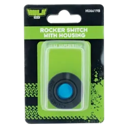 Hulk 4x4 Rocker Switch Blue Led 12V To Suit Flush & Surface Mount Hous