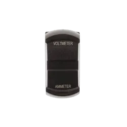 Switch Size Dual Voltmeter & Ammeter