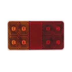 Hulk 4x4 Trailer Lmp Kit Incl 2Xhu9645B W/5M Lead, Lic Plte Lmp, 7 Pin