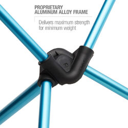 HELINOX Chair Zero Black with Blue Frame