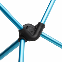 HELINOX Chair Zero White with Cyan Blue Frame