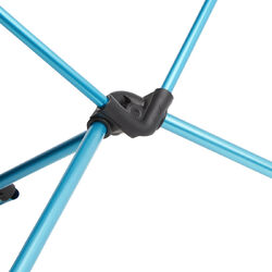 HELINOX Table One Hard Top Black with Blue Frame