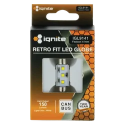 Ignite Festoon 41Mm White 12V 220 Lumens (Pkt1)